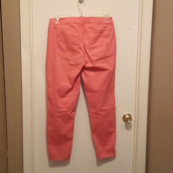 Curve Appeal Peachy Color Stretchy Minimalist Jegging Jeans - Size 12/31 - Picture 5 of 12